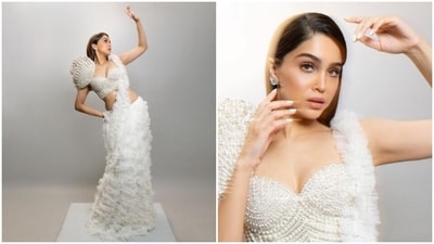 NMACC Gala: Sharvari Wagh is a dream come true in white (Instagram/@sharvari) NMACC Gala: Sharvari Wagh is a dream come true in white (Instagram/@sharvari)