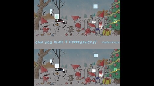 Viral Brain Teaser: The image highlights seven differences between the two images. (Gergely Dudás) Viral Brain Teaser: The image highlights seven differences between the two images. (Gergely Dudás)