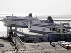 P&O ferries are docked at the Port of Dover after extra sailings were run overnight to try and clear the backlog which has left passengers stuck in Easter traffic for hours, in Dover, Kent. Travel chaos at Dover ferry port during Easter week revives UK argument over Brexit effect P&O ferries are docked at the Port of Dover after extra sailings were run overnight to try and clear the backlog which has left passengers stuck in Easter traffic for hours, in Dover, Kent. Travel chaos at Dover ferry port during Easter week revives UK argument over Brexit effect