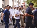 Surat district court convicted Congress leader Rahul Gandhi in the 2019 'Modi surname' criminal defamation case. (PTI) (File) Surat district court convicted Congress leader Rahul Gandhi in the 2019 'Modi surname' criminal defamation case. (PTI) (File)