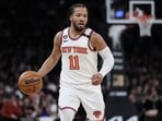 New York Knicks' Jalen Brunson New York Knicks' Jalen Brunson