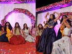 Women dance to Pallo Latke. Women dance to Pallo Latke.