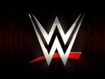The logo of WWE
