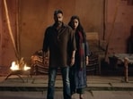 Ajay Devgn in a still from Bholaa. Ajay Devgn in a still from Bholaa.