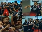RCB players celebrate wildly after demolishing Mumbai Indians RCB players celebrate wildly after demolishing Mumbai Indians
