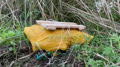A bomb disposal squad was rushed to the spot. (Sourced) A bomb disposal squad was rushed to the spot. (Sourced)