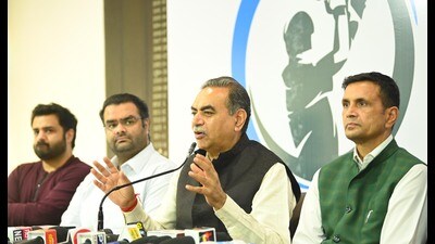 Addressing a press conference on Monday, UTCA chief Sanjay Tandon said the tournament, under the city’s drug-free initiative, was aimed at providing direction to the youth and will be held annually. (Keshav Singh/HT) Addressing a press conference on Monday, UTCA chief Sanjay Tandon said the tournament, under the city’s drug-free initiative, was aimed at providing direction to the youth and will be held annually. (Keshav Singh/HT)