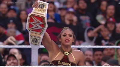 Bianca Belair defeated Asuka at WrestleMania 39 (Twitter) Bianca Belair defeated Asuka at WrestleMania 39 (Twitter)