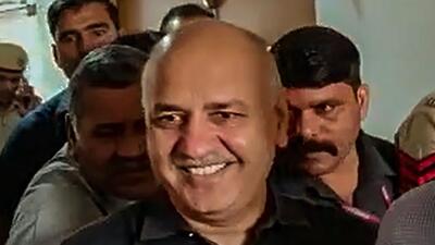 Former Delhi deputy chief minister Manish Sisodia. (PTI) Former Delhi deputy chief minister Manish Sisodia. (PTI)