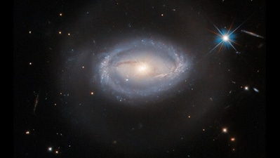 Image of Z 229-15, galaxy that is 390 million light-years far. (Instagram/@nasahubble) Image of Z 229-15, galaxy that is 390 million light-years far. (Instagram/@nasahubble)