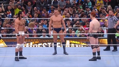 In the highly competitive fight, Gunther retained the Intercontinental title in front of a house-packed crowd at the SoFi stadium in Los Angeles. (Twitter)