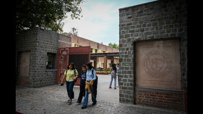 Miranda House on Monday. (Sanchit Khana/ Hindustan Times) Miranda House on Monday. (Sanchit Khana/ Hindustan Times)