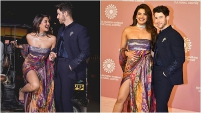 Priyanka Chopra wore a 60-year-old Banarasi saree crafted over six months to NMACC. (Instagram) Priyanka Chopra wore a 60-year-old Banarasi saree crafted over six months to NMACC. (Instagram)