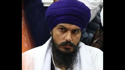 Pro-Khalistan leader Amritpal Singh. Pro-Khalistan leader Amritpal Singh.