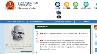 SSC CGL 2023 applictaion process begins at ssc.nic.in SSC CGL 2023 applictaion process begins at ssc.nic.in