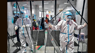 The experience with Covid-19 vaccines showed some of the disadvantages of techno-nationalist strategies. China’s refusal to participate in global standard innovation left it with an inferior vaccine (AFP) The experience with Covid-19 vaccines showed some of the disadvantages of techno-nationalist strategies. China’s refusal to participate in global standard innovation left it with an inferior vaccine (AFP)