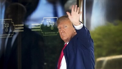 Donald Trump Indictment: Former President Donald Trump arrives at Trump Tower in New York. (AP) Donald Trump Indictment: Former President Donald Trump arrives at Trump Tower in New York. (AP)