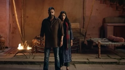 Ajay Devgn in a still from Bholaa.