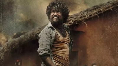 Nani in a still from Dasara. Nani in a still from Dasara.