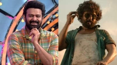 Prabhas reviewed Dasara starring Nani.