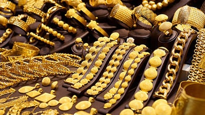 Prices of both gold and silver are down on Monday, from the corresponding figures on Sunday (Representational Image) Prices of both gold and silver are down on Monday, from the corresponding figures on Sunday (Representational Image)