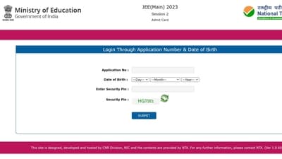 JEE Mains 2023 Session 2 Admit card released at jeemain.nta.nic.in JEE Mains 2023 Session 2 Admit card released at jeemain.nta.nic.in