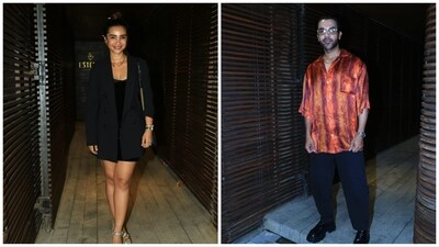 Rajkummar Rao played the lead role of Inspector Surya Kumar Singh Tikas. He attended the get-together with wife and actor Patralekhaa. (Varinder Chawla) Rajkummar Rao played the lead role of Inspector Surya Kumar Singh Tikas. He attended the get-together with wife and actor Patralekhaa. (Varinder Chawla)