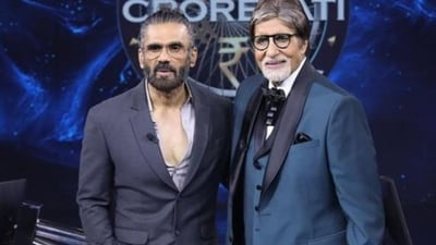 Suniel Shetty counted Amitabh Bachchan as one of his life’s biggest influences. Suniel Shetty counted Amitabh Bachchan as one of his life’s biggest influences.
