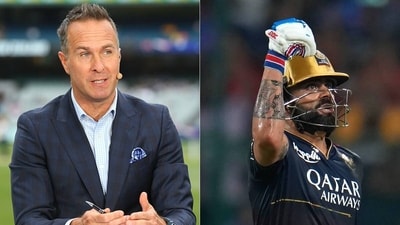 Michael Vaughan; Virat Kohli Michael Vaughan; Virat Kohli