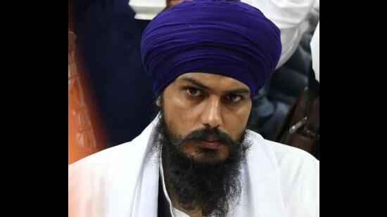 Pro-Khalistan leader Amritpal Singh.