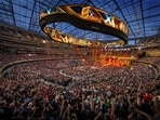 The total attendance in SoFi stadium for the two-night WrestleMania 39 event was 161,892 people. (Twitter)