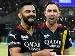 Virat Kohli and Glenn Maxwell after RCB's comprehensive win over Mumbai Indians. Virat Kohli and Glenn Maxwell after RCB's comprehensive win over Mumbai Indians.