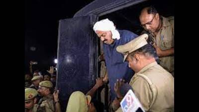 Atiq Ahmed in Sabarmati jail. (File Photo)