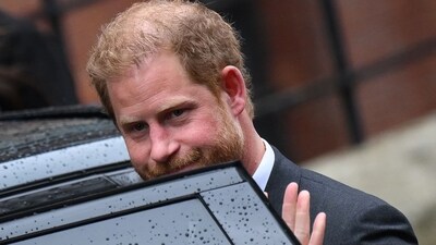 Prince Harry: Prince Harry, Duke of Sussex gets in the car as he leaves the Royal Courts of Justice, Britain's High Court, in central London. (AFP) Prince Harry: Prince Harry, Duke of Sussex gets in the car as he leaves the Royal Courts of Justice, Britain's High Court, in central London. (AFP)