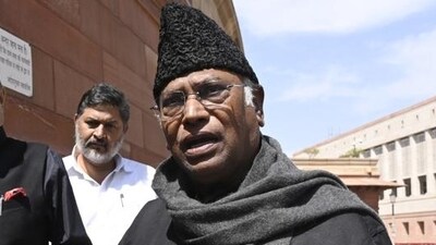 Congress chief Mallikarjun Kharge. (Hindustan Times) Congress chief Mallikarjun Kharge. (Hindustan Times)