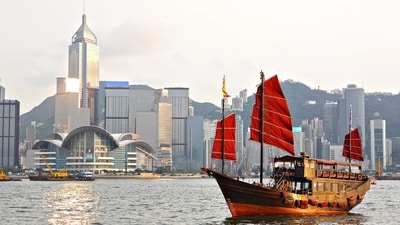 Hong Kong's working population fell by 94,100, down 2.4% in 2022, according to data. (Twitter)