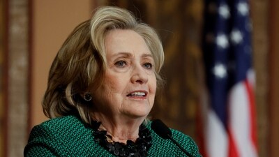 Hillary Clinton: Former US Secretary of State Hillary Clinton is seen. (Reuters)