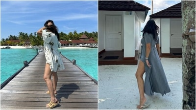 "Mentally in mermaid mode...Physically is work mode...Always in mama mode. #photodump part deux," Neha wrote in the caption of the second post. (Instagram) "Mentally in mermaid mode...Physically is work mode...Always in mama mode. #photodump part deux," Neha wrote in the caption of the second post. (Instagram)