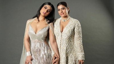 Kajol and Nysa Devgan are royalty in new photos of their regal NMACC outfits. (Instagram) Kajol and Nysa Devgan are royalty in new photos of their regal NMACC outfits. (Instagram)