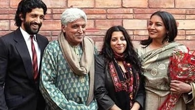 Shabana Azmi with Javed Akhtar and his children, Farhan Akhtar and Zoya Akhtar. (File Photo) Shabana Azmi with Javed Akhtar and his children, Farhan Akhtar and Zoya Akhtar. (File Photo)