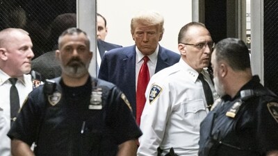 Former US President Donald Trump. (Bloomberg)