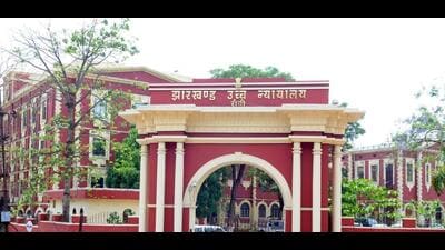 The association of advocates has filed a public interest litigation (PIL) in the Jharkhand High Court (in pic), seeking directions to the government to fill the vacancies at the earliest. (HT Photo)