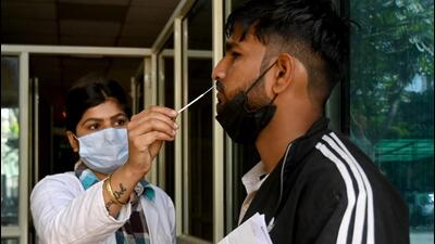 The number of Covid positive cases has risen to 47 in the past two days in Uttarakhand. (Representative Image/(Photo by Sunil Ghosh / Hindustan Times)