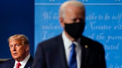 Former and current US Presidents Donald Trump and Joe Biden (AP) Former and current US Presidents Donald Trump and Joe Biden (AP)