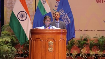 President of India Droupadi Murmu attended the 36th Convocation of IGNOU as chief guest (handout) President of India Droupadi Murmu attended the 36th Convocation of IGNOU as chief guest (handout)