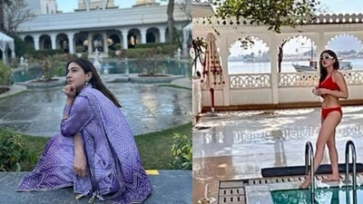 Sara Ali Khan shares glimpses of her Udaipur trip. Sara Ali Khan shares glimpses of her Udaipur trip.
