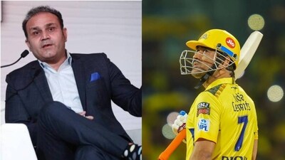Virender Sehwag; MS Dhoni Virender Sehwag; MS Dhoni