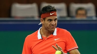 File image of Juan Martín del Potro. (AFP) File image of Juan Martín del Potro. (AFP)