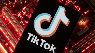 A smartphone with a displayed TikTok logo is placed on a computer motherboard in this illustration taken February 23, 2023. REUTERS/Dado Ruvic/Illustration (REUTERS)