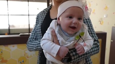 Turkey’s ‘miracle baby’ Vetin Begdaş, who was named Gizem Bebek by nurses. (Twitter/@deryayanikashb) Turkey’s ‘miracle baby’ Vetin Begdaş, who was named Gizem Bebek by nurses. (Twitter/@deryayanikashb)